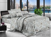 Постельное белье поликоттон TAG - BR2240, полуторный