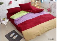Постільна білизна ранфорс Color mix TAG - Color mix CM-R01, двоспальний