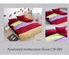 Постельное белье TAG - Color mix CM-R01, двуспальный комплект