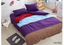 Постельное белье ранфорс Color mix TAG - Color mix CM-R02, двуспальный