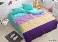 Постільна білизна ранфорс Color mix TAG - Color mix CM-R04, двоспальний
