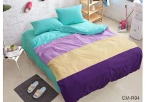 Постельное белье ранфорс Color mix TAG - Color mix CM-R04, двуспальный