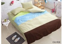 Постельное белье ранфорс Color mix TAG - Color mix CM-R08, двуспальный