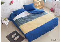 Постельное белье ранфорс Color mix TAG - Color mix CM-R11, двуспальный