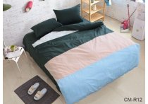Постельное белье ранфорс Color mix TAG - Color mix CM-R12, двуспальный
