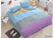 Постельное белье ранфорс Color mix TAG - Color mix CM-R14, двуспальный