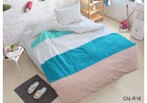 Постельное белье ранфорс Color mix TAG - Color mix CM-R16, двуспальный