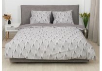 Постельное белье ранфорс Isleep - 25394, евро