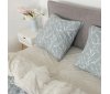 Постельное белье Isleep - 25408, евро комплект